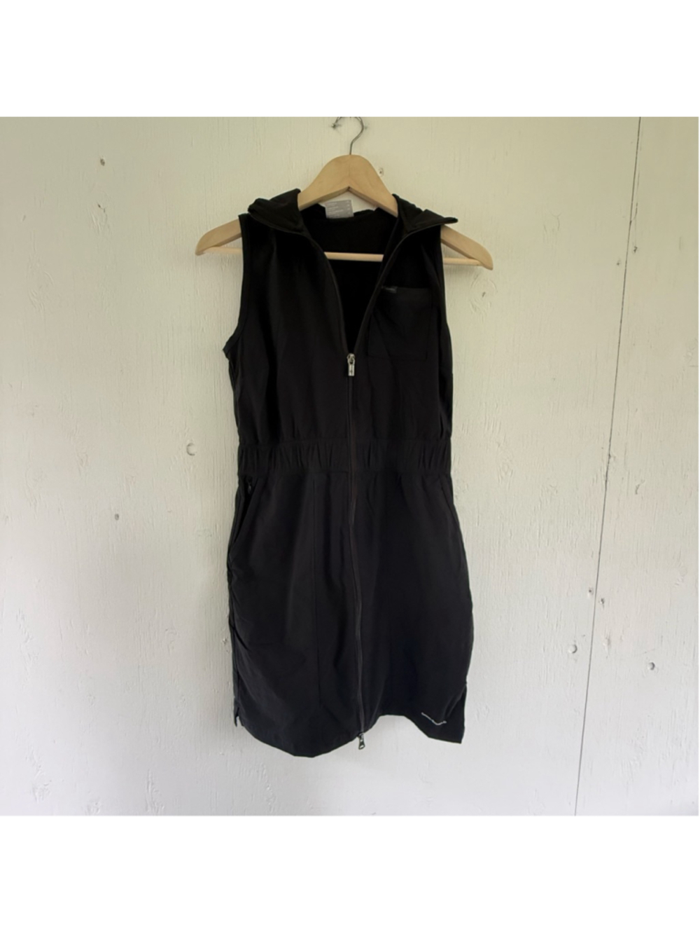 Columbia Omni-Shield Full Zip Sleeveless Dress Black XS - Picture 2 of 10
